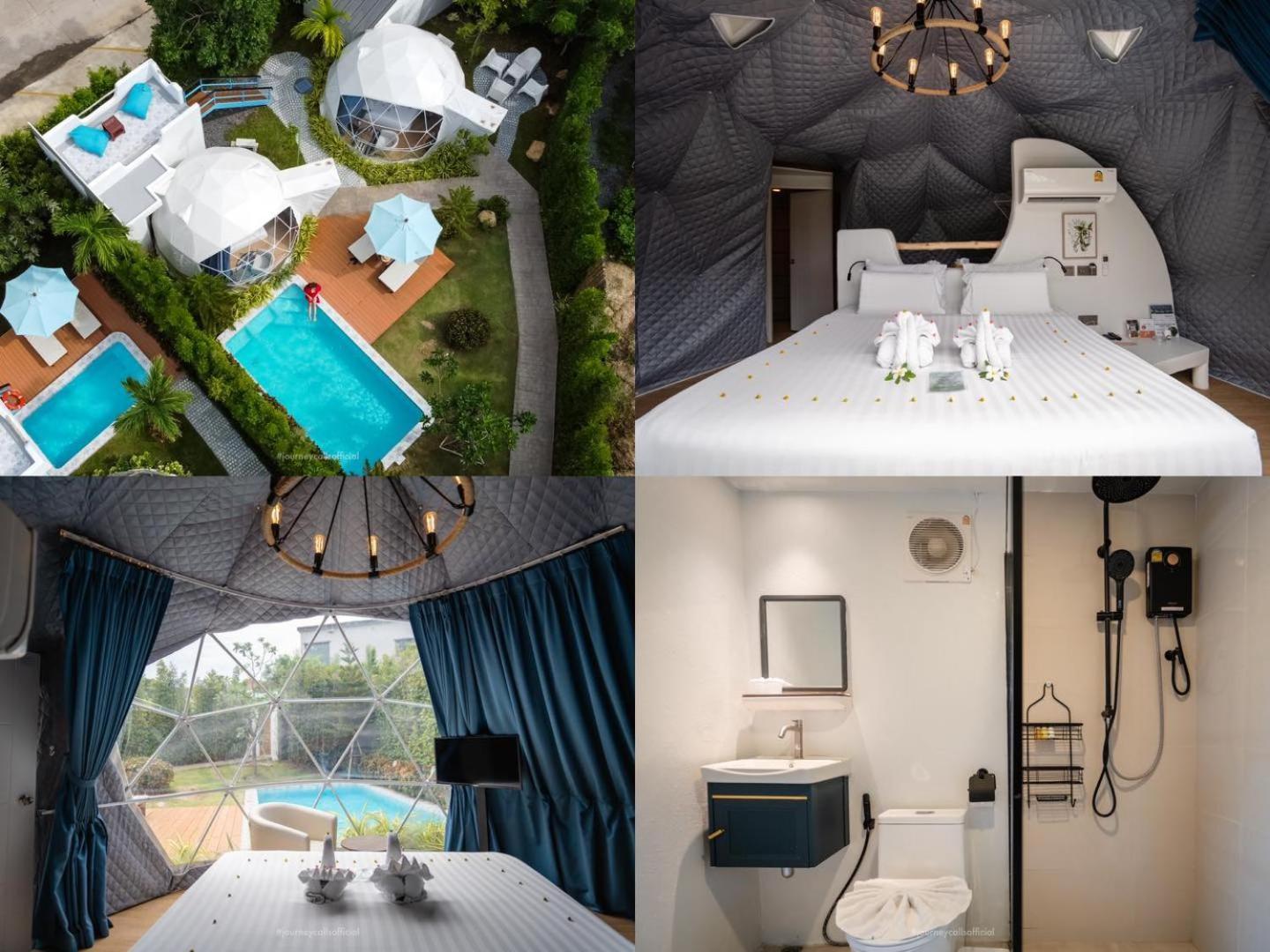 Le Resort&Villas - SHA Extra Plus Rawai Exterior foto The interior of a bubble hotel